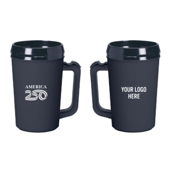 America250™ 22 Oz. Thermo Insulated Mug Thumbnail