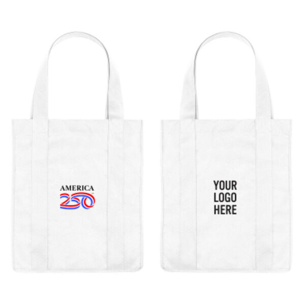 America250™ Non-Woven Shopper Tote Bag Thumbnail