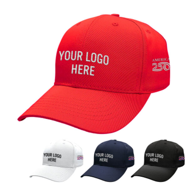 America250™ 6 Panel Structured Cap Thumbnail