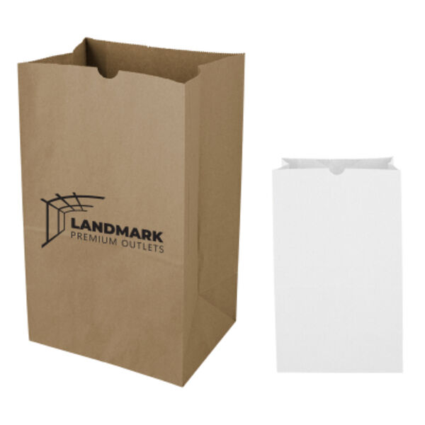 20# Short SOS Kraft Paper Bag – 8.25" x 13.62" Thumbnail
