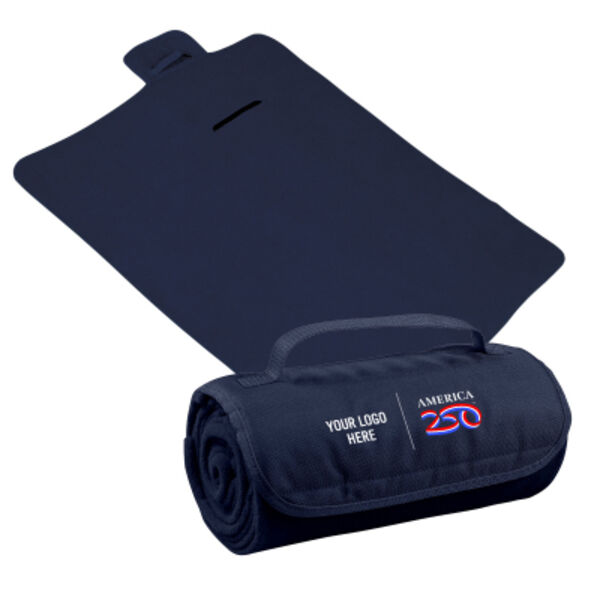 America250™ Recycled Roll-Up Blanket Thumbnail