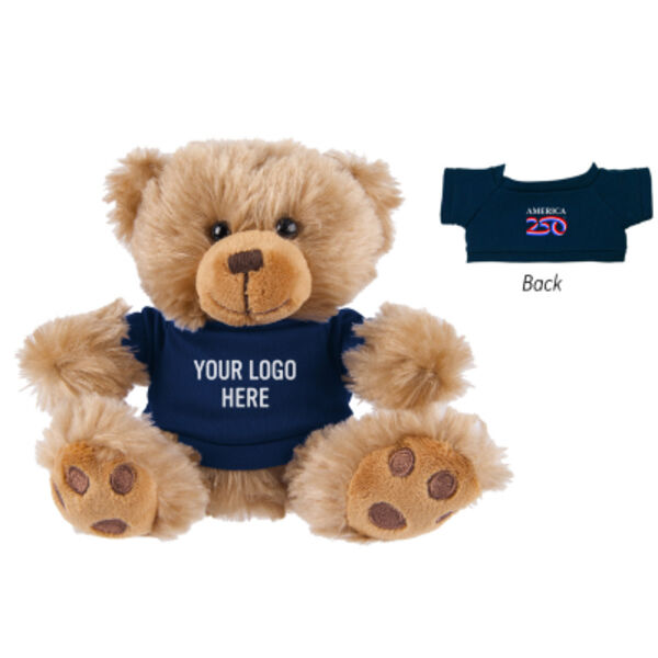 America250™ 6" Big Paw Bear Thumbnail