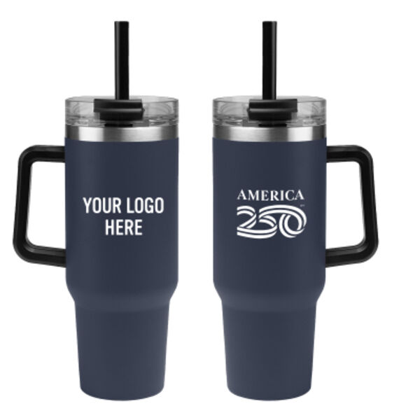 America250™ 40 Oz. Intrepid Stainless Steel Tumbler Thumbnail