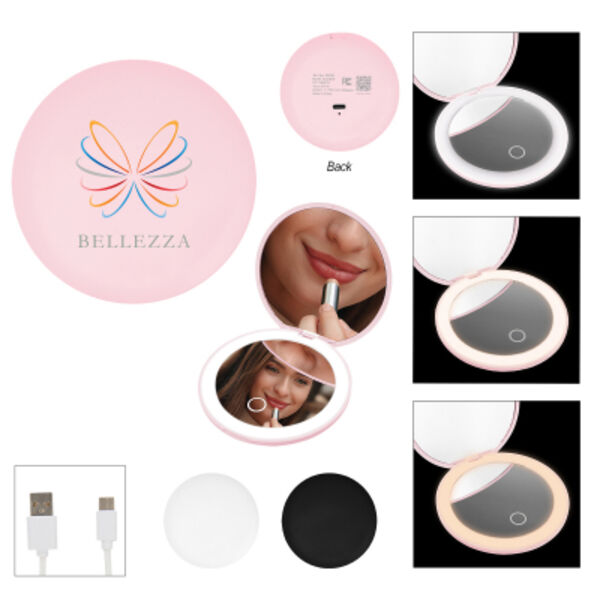 LED Mirror With Dual Magnification Thumbnail