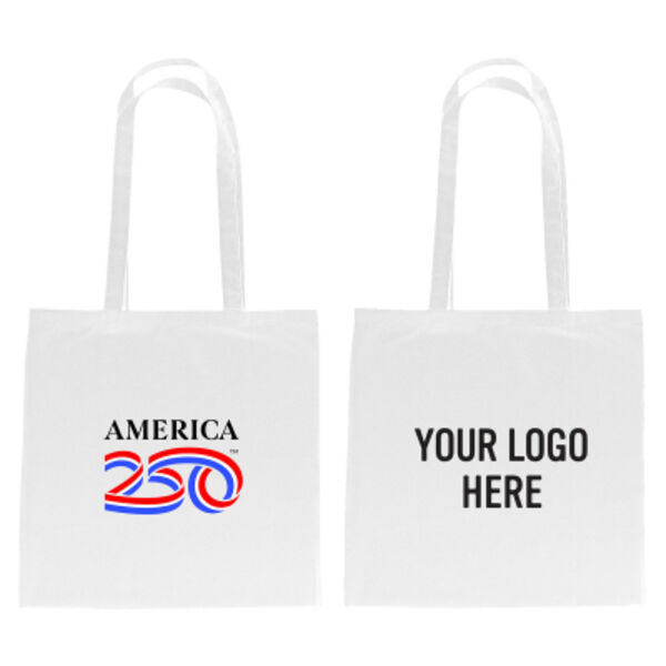 America250™ 100% 4 Oz. Cotton Tote Bag Thumbnail