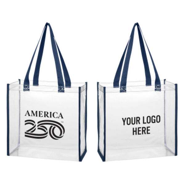 America250™ Clear EVA Tote Bag Thumbnail