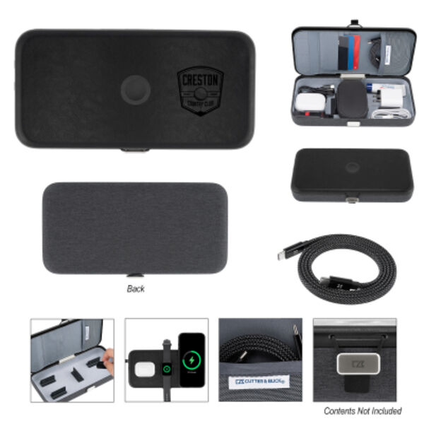 Cutter & Buck® 3-in-1 Charging Tech Case Thumbnail