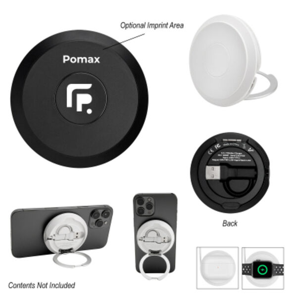 Wireless Multi-Charger With Kickstand Thumbnail