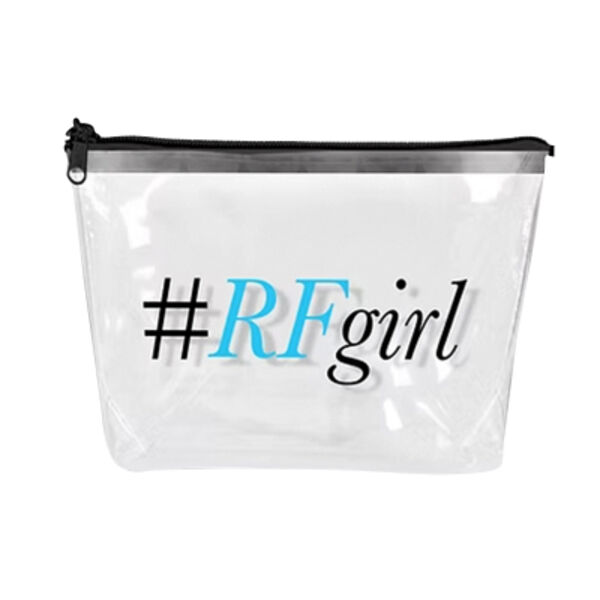 Clear Zippered Pouch Thumbnail