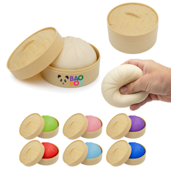 Squishy Dumpling Stress Toy Thumbnail