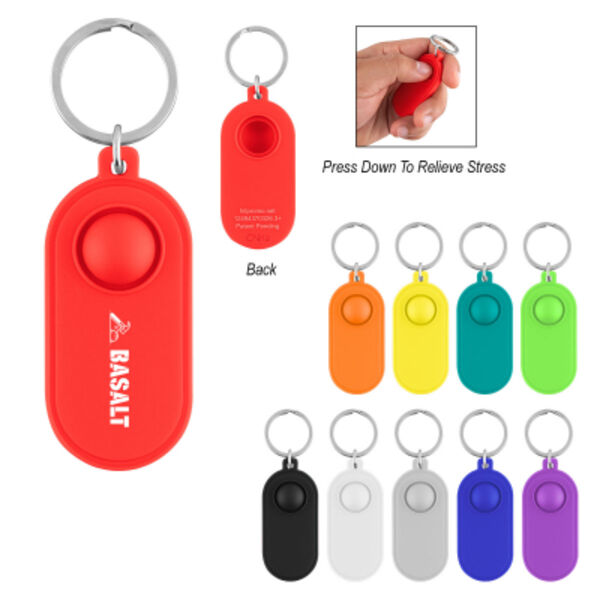 Push Pop Stress Reliever Key Tag Thumbnail