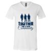 Unisex Jersey V-Neck Tee Thumbnail