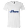 Unisex Jersey V-Neck Tee Thumbnail