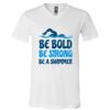 Unisex Jersey V-Neck Tee Thumbnail