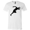 Unisex Jersey V-Neck Tee Thumbnail