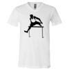 Unisex Jersey V-Neck Tee Thumbnail