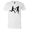 Unisex Jersey V-Neck Tee Thumbnail