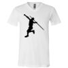 Unisex Jersey V-Neck Tee Thumbnail
