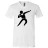 Unisex Jersey V-Neck Tee Thumbnail