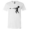 Unisex Jersey V-Neck Tee Thumbnail