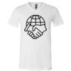 Unisex Jersey V-Neck Tee Thumbnail