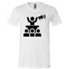 Unisex Jersey V-Neck Tee Thumbnail