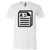 Unisex Jersey V-Neck Tee Thumbnail