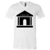 Unisex Jersey V-Neck Tee Thumbnail
