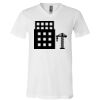Unisex Jersey V-Neck Tee Thumbnail