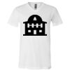 Unisex Jersey V-Neck Tee Thumbnail