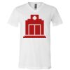 Unisex Jersey V-Neck Tee Thumbnail