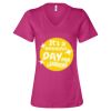 Women’s Relaxed Jersey V-Neck Tee Thumbnail