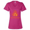Women’s Relaxed Jersey V-Neck Tee Thumbnail