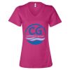 Women’s Relaxed Jersey V-Neck Tee Thumbnail