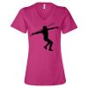 Women’s Relaxed Jersey V-Neck Tee Thumbnail