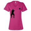 Women’s Relaxed Jersey V-Neck Tee Thumbnail