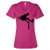 Women’s Relaxed Jersey V-Neck Tee Thumbnail