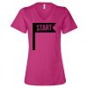 Women’s Relaxed Jersey V-Neck Tee Thumbnail