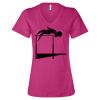 Women’s Relaxed Jersey V-Neck Tee Thumbnail