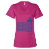 Women’s Relaxed Jersey V-Neck Tee Thumbnail