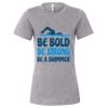 Women’s Relaxed Fit Heather CVC Tee Thumbnail