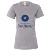 Women’s Relaxed Fit Heather CVC Tee Thumbnail