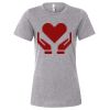 Women’s Relaxed Fit Heather CVC Tee Thumbnail