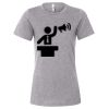 Women’s Relaxed Fit Heather CVC Tee Thumbnail