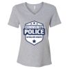 Women's Relaxed Heather CVC V-Neck Tee Thumbnail